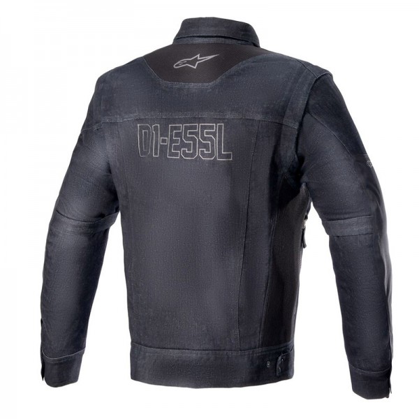 ALPINESTARS AS-DSL KENTARO RINSE BLUE BLACK JACKET