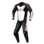 ALPINESTARS GP FORCE CHASER LEATHER WHITE RED FLUO SUIT