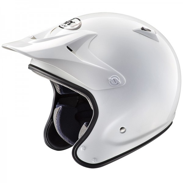 ARAI PENTA PRO WITHOUT CHIN GUARD WHITE HELMET