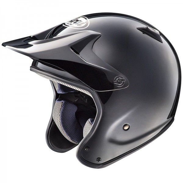 ARAI PENTA PRO WITHOUT CHIN GUARD BLACK MATT HELMET