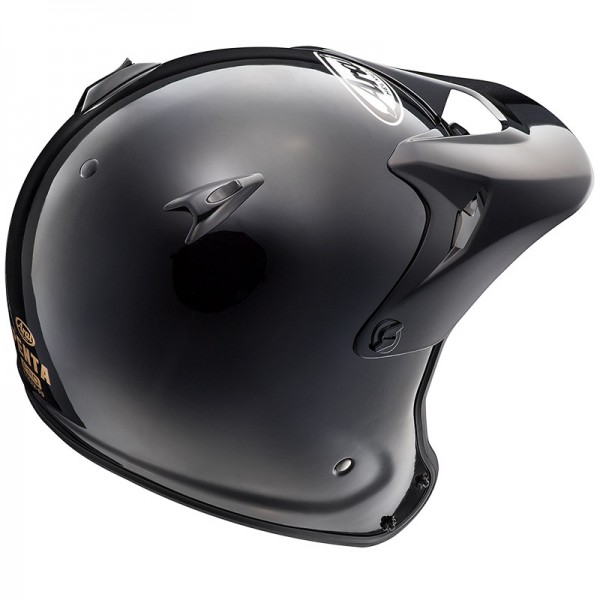 ARAI PENTA PRO WITHOUT CHIN GUARD BLACK MATT HELMET