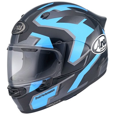 ARAI QUANTIC ROBOTIK BLUE HELMET