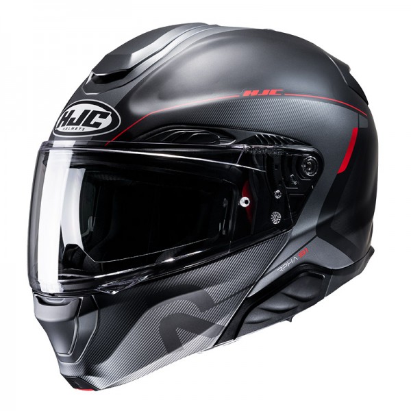 HJC RPHA 91 COMBUST RED HELMET