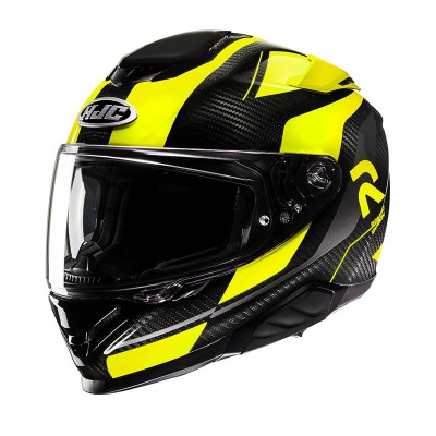 HJC RPHA 71 CARBON HAMIL YELLOW HELMET