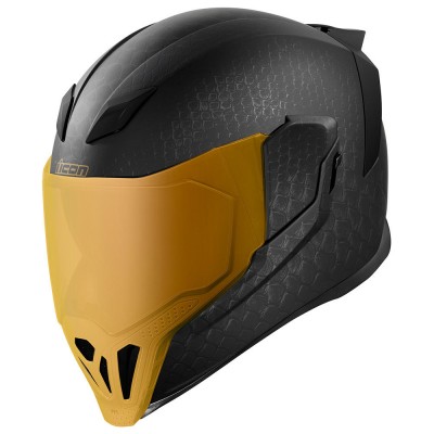 ICON AIRFLITE NOCTURNAL BLACK HELMET 