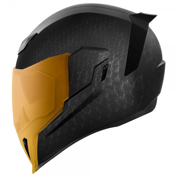 ICON AIRFLITE NOCTURNAL BLACK HELMET 
