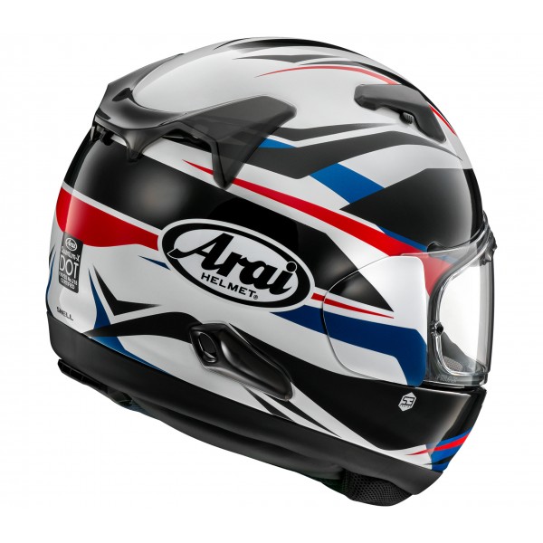 ARAI QUANTUM-X RAY WHITE HELMET 