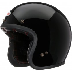 BELL CUSTOM 500 SOLID BLACK HELMET