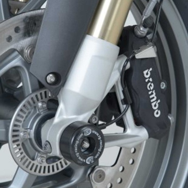 R&G RACING FORK PROTECTORS FOR BMW R1250GS 2019-2021 PART # FP0140BK