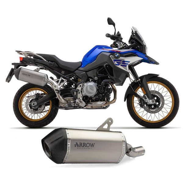 ARROW SONORA CARBON RACING EXHAUST FOR BMW F 750 GS 2021-2023 PART # 72010SK