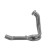 ARROW RACING STAINLESS STEEL HEADER FOR BMW F 850 GS 2021-2023 PRAT # 71777MI