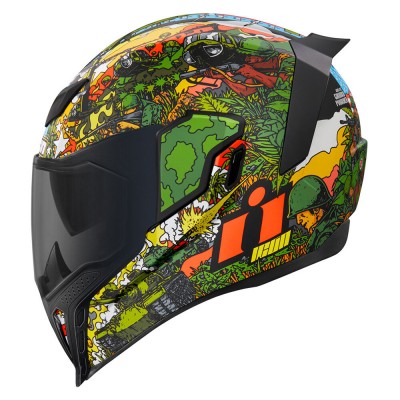 ICON AIRFLITE GP23 GREEN HELMET