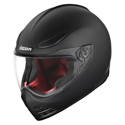 ICON DOMAIN RUBATONE BLACK HELMET