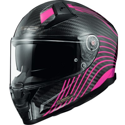 LS2 FF811 VECTOR 2 CARBON FLUX PURPLE HELMET