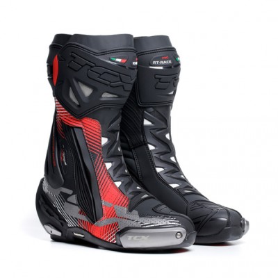 TCX RT-RACE PRO AIR BLACK RED WHITE BOOTS