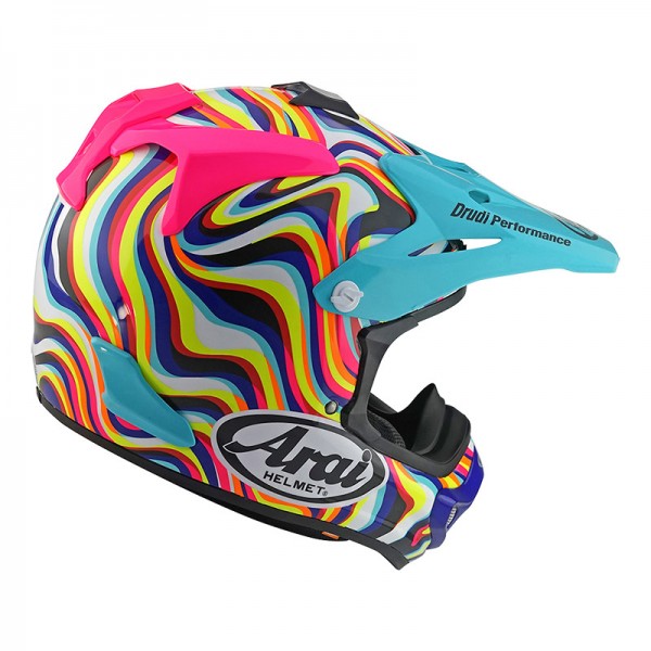 ARAI MX-V EVO STREAM PINK HELMET