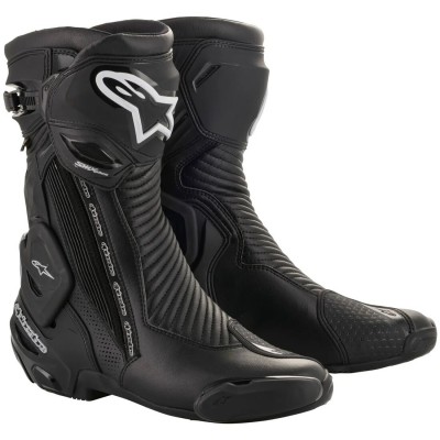 ALPINESTARS SMX PLUS V2 GORE-TEX BLACK SILVER BOOTS