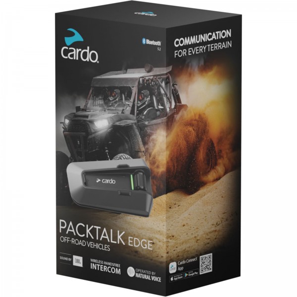 CARDO PACKTALK EDGE ORV OFF ROAD COMMUNICATION DEVICE