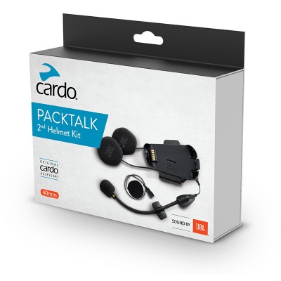 CARDO PACKTALK JBL 40MM 2ND HELMET KIT
