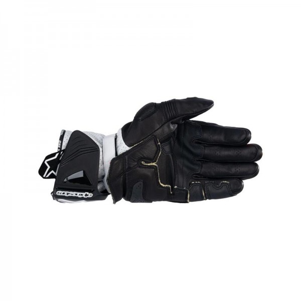 ALPINESTARS GP PRO V4 BLACK RED FLUO GLOVES