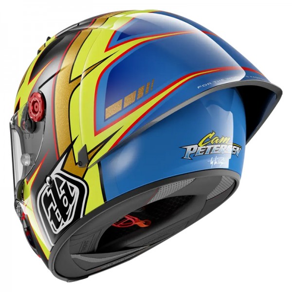 SHARK RACE-R PRO GP 06 REPLICA CAM PETERSEN YELLOW HELMET