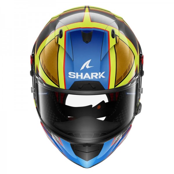 SHARK RACE-R PRO GP 06 REPLICA CAM PETERSEN YELLOW HELMET