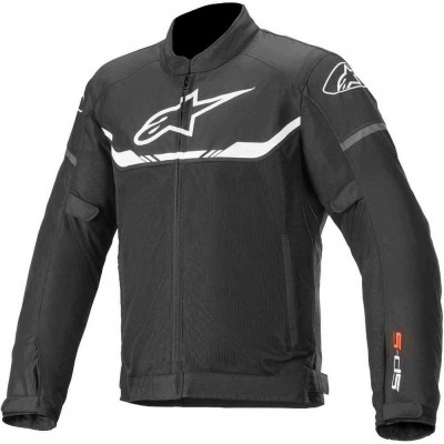 ALPINESTARS T-SPS AIR BLACK WHITE TEXTILE JACKET