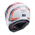 Caberg Avalon Forge White Orange Silver Helmet