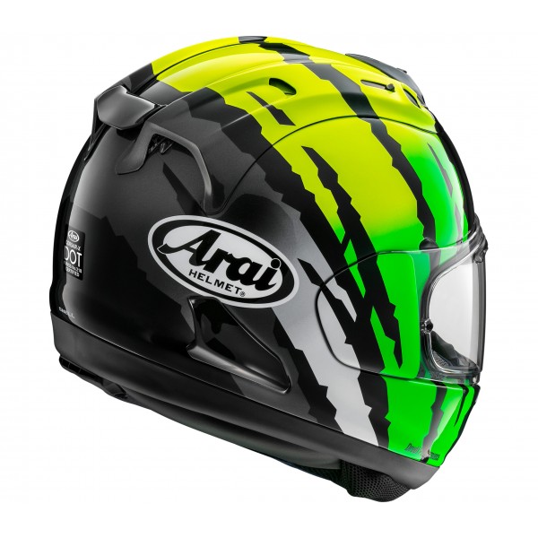 ARAI CORSAIR-X BLADE FLUORESCENT YELLOW HELMET