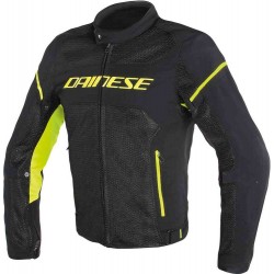 Dainese Air Frame D1 Tex Black Yellow Jacket