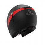 Shark Citycruiser Karonn Mat Helmet Black Red Helmet
