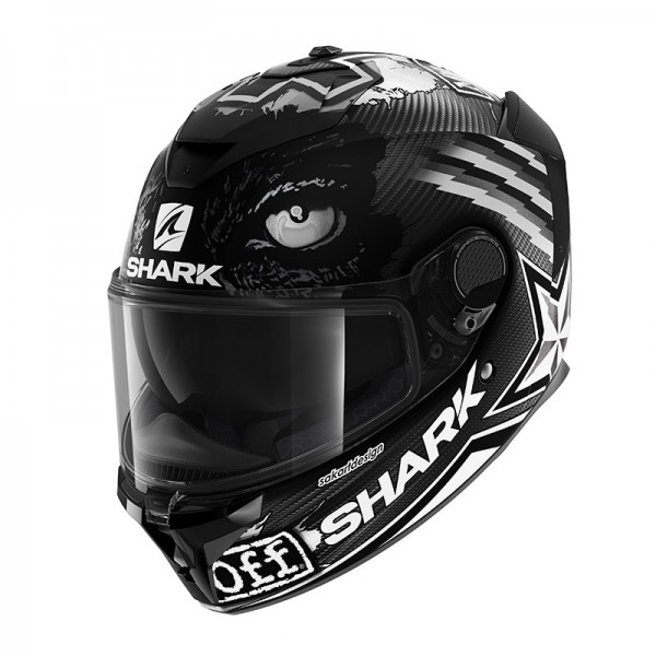 Shark Spartan Gt Carbon Redding Signature Mat Black Helmet
