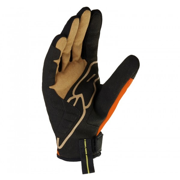 Spidi Flash-R Evo Tex Black Orange Gloves