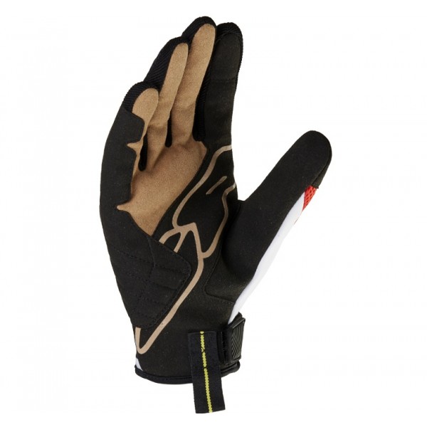 Spidi Flash-R Evo Tex Red Light Blue Gloves