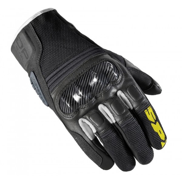 Spidi TX-2 Black Yellow White Gloves
