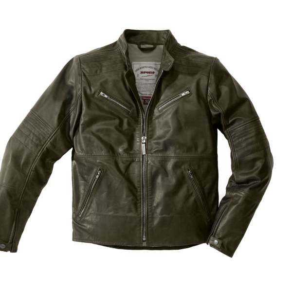 Spidi Garage Leather Titanium Jacket