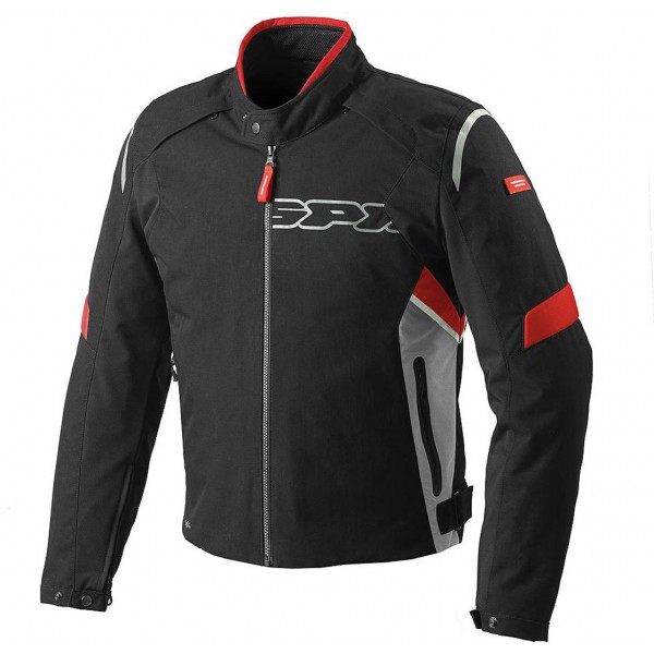 Spidi Flash H2Out Black Grey Red Jacket