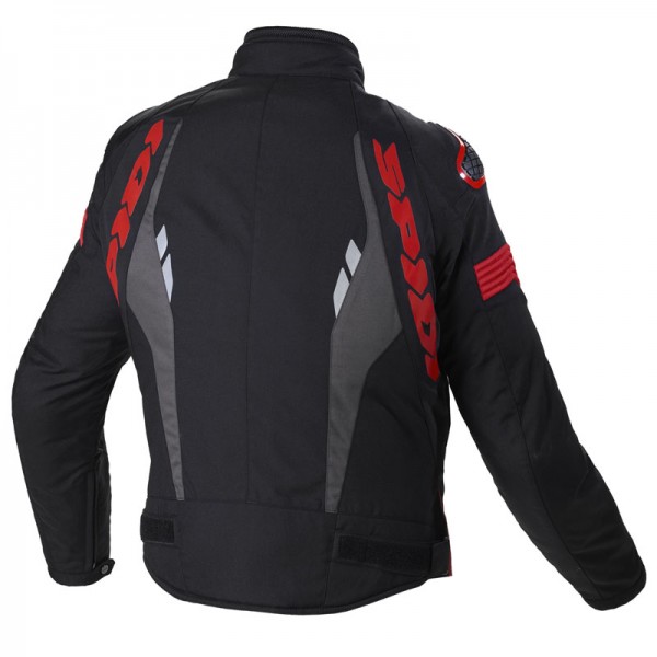 Spidi Warrior H2Out Black Red Jacket