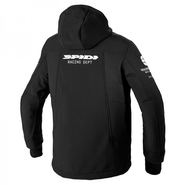 Spidi Hoodie Armor Evo Tex Red Jacket