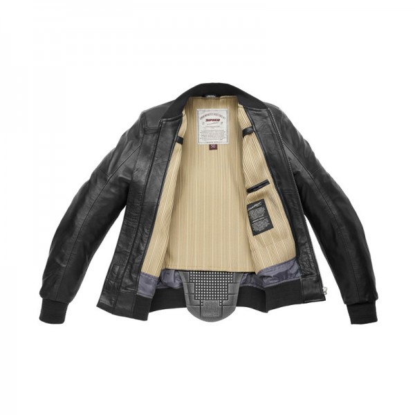 Spidi Super Leather Black Jacket
