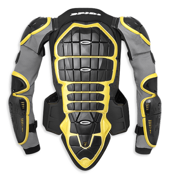 Spidi Defender Armor 180/190 Black Yellow Protector