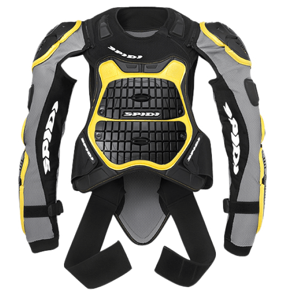 Spidi Defender Armor 180/190 Black Yellow Protector