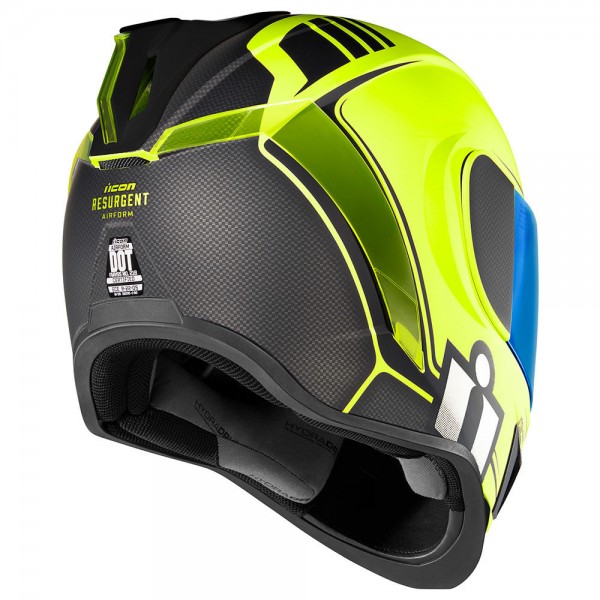 ICON RESURGENT HIVIZ HELMET