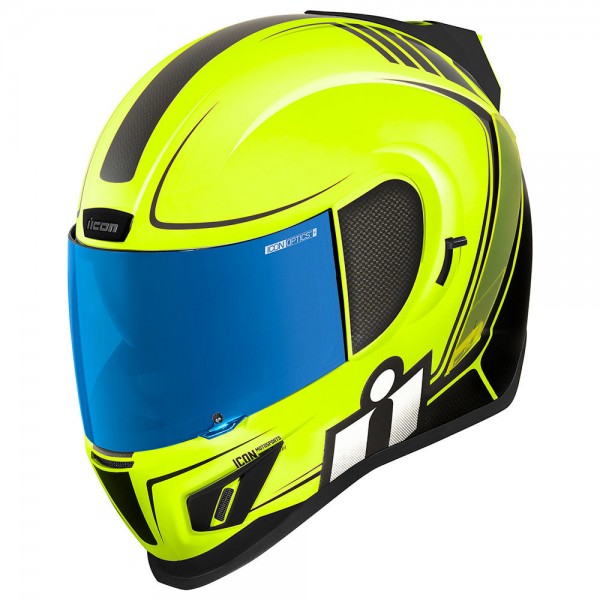 ICON RESURGENT HIVIZ HELMET