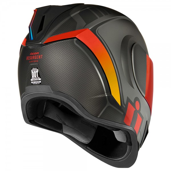 ICON RESURGENT RED HELMET