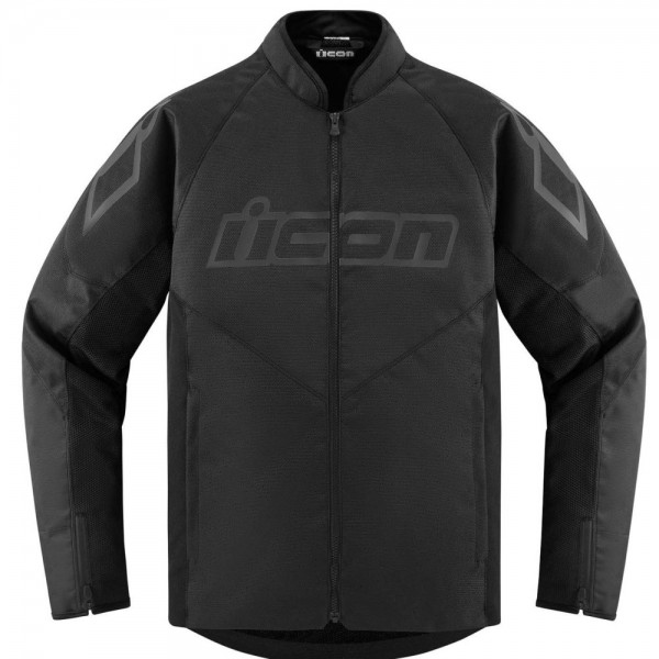 ICON HOOLIGAN CE BLACK JACKET