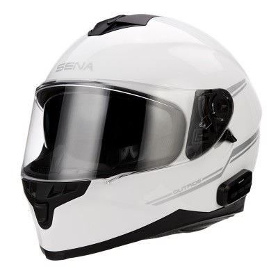 Sena Outride White Helmet 