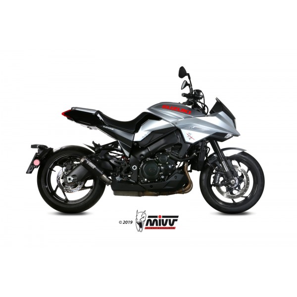 MIVV INOX BLACK FOR SUZUKI KATANA 2019-2020 PART # S.056.LM3B
