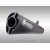 Brocks Alien Head 2 Black Full System 14" Muffler For Suzuki Hayabusa (2022) Polished Part # 397100