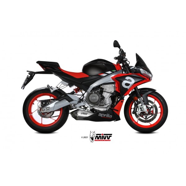 MIVV DELTA RACE STAINLESS STEEL EXHAUST FOR APRILIA TUONO 660 2021-2021 PART # A.014.LDRX